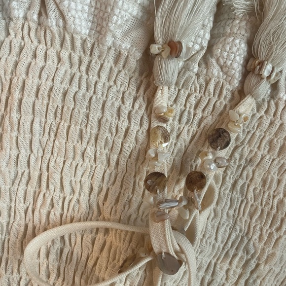 NWT Zara Linen Blend Embroidered Skirt - Picture 4 of 6